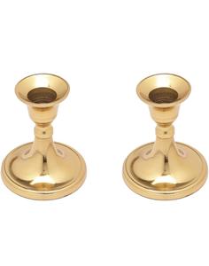 Portavelas de aluminio chapado en oro de alta calidad para decoración del hogar y hoteles, personalizable con el mejor acabado. - Product Image 1