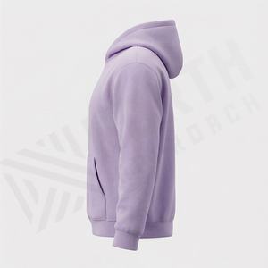 Sudadera con Capucha Extra Grande para Hombre, Estilo Vintage, Lavada con Ácido, de Algodón y Felpa, Talla XS, Hombros Caídos, Invierno, Logotipo Personalizado, Estampado Francés, Suave - Product Image 3