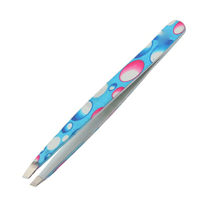 Professional Stainless Steel Eyebrow Tweezers Hair Plucking <b>Tool</b> Eyebrow Tweezers Precision Slant Tip Hair <b>Removal</b> Beauty <b>Tool</b> - Product Image 2