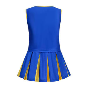 Robe de cheerleading athlétique pour femmes, respirante, en polyester léger, tenue de danse pour compétition d'équipe - Product Image 3