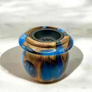 Gloss Crafts Handmade Sandalwood Wood Resin Incense Burner Moroccan Style Aromatherapy <b>Diffuser</b> Eco-Friendly Indian Incense - Product Image 1