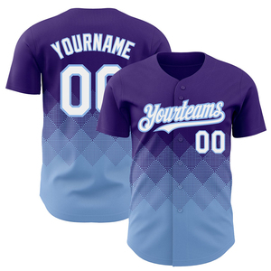 Nouveauté 2026 : Maillots de baseball unisexes pour adultes, personnalisables avec logo, design par sublimation, OEM, en polyester et élasthanne cousus - Product Image 1