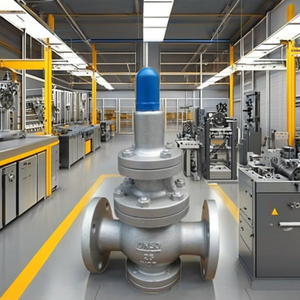 Vanne de réduction de pression à piston hydraulique à bride C Way DN20-DN400 pour eau, vapeur et huile - Product Image 1