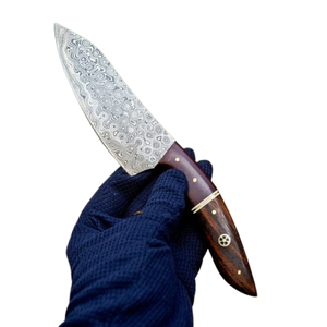 Best Supplier Cooking Damascus Steel <b>Knife</b> Set - 2 Pcs Custom OEM Professional Chef Use <b>Kitchen</b> <b>Knife</b> Set With Leather Cover - Product Image 2