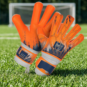 Guantes de Portero de Fútbol de Látex Alemán de Alta Calidad, Personalizados, Profesionales y de Protección, Mayorista de Guantes de Portero de Pakistán - Product Image 2