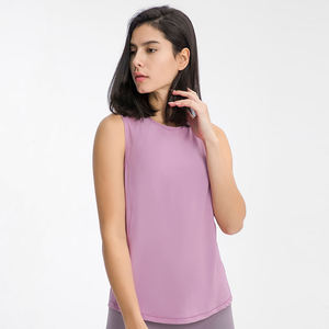 T-shirt court à manches courtes en coton écologique à séchage rapide, col rond, uni, pour l'été, avec tissu de 220 g pour femmes - Product Image 5