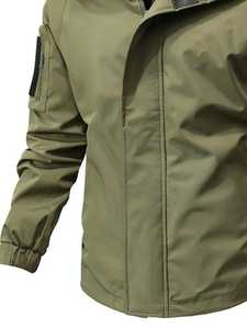 Veste coupe-vent pour homme de qualité supérieure, nouveau design, respirante, facile à porter, couleurs contrastées, veste coupe-vent très vendue pour homme - Product Image 5