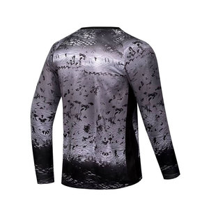 เสื้อยืดตกปลาผู้ชายรุ่นใหม่ น้ำหนักเบา ผลิตจากโพลีเอสเตอร์ 100% ออกแบบได้ตามต้องการ ระบายอากาศได้ดี - Product Image 3
