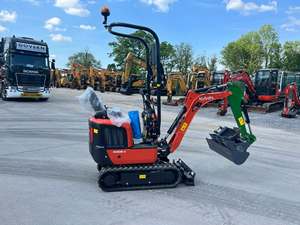 รถขุดขนาดเล็ก Kubota K008-5 มือสอง ราคาแข่งขัน คุณสมบัติเด่น ชิ้นส่วนหลัก กล่องเกียร์ ปั๊ม มอเตอร์ เครื่องยนต์ แบริ่ง - Product Image 6
