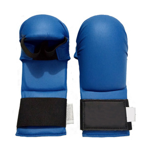 Gants de boxe MMA avec support de poignet, gants confortables et protecteurs pour le kickboxing, les arts martiaux, la boxe - Product Image 1