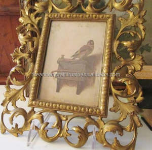 Polished Brass Square Picture <b>Frame</b> Artisan Craft Durable Customizable Indian Wall Gallery Decor for Home Love Style Decoration - Product Image 4