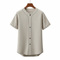 Maillot de baseball à manches courtes, prix imbattable, faible MOQ, haute qualité, 100% polyester, respirant, séchage rapide, imprimé par transfert thermique