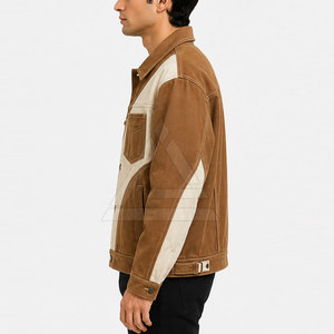 Veste d'hiver classique pour homme, vêtements d'extérieur tendance avec fermeture boutonnée, coupe décontractée, style streetwear décontracté - Product Image 6