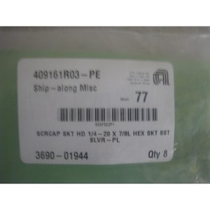 AMAT 3690-01944, 16 NUEVOS tornillos SST plateados en plata - Equipo y piezas de semiconductores de confianza de Trusted Global Legacy - Product Image 3