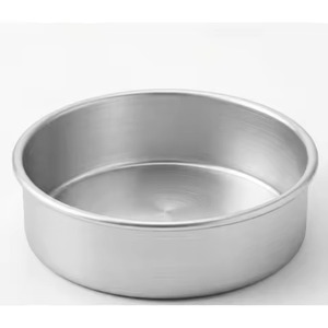<b>Baking</b> pan silver anodized aluminum nesting square cake pans <b>set</b> for brownies and layer bars <b>baking</b> pan - Product Image 3