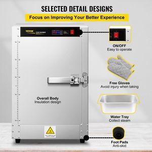 Per le norme UL testato Hot Box 16 "x 16" x 24 "attrezzatura per la ristorazione quattro padelle monouso da banco scalda Pizza per pasticceria - Product Image 6