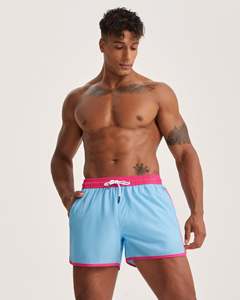 Wholesale <b>Mens</b> Custom 2 in 1 Sports <b>Shorts</b> Double Layer Premium Running Gym <b>Shorts</b> With Compression Inner Liner <b>Quick</b> <b>Dry</b> Fabric - Product Image 3