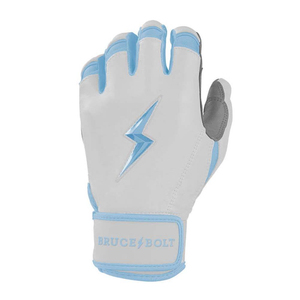 Gants de frappeur en cuir Bruce Bolt pour joueur de baseball, à fermeture auto-agrippante, pour la main gauche, confortables, haute adhérence, pour joueurs, vente en gros, directement de l'usine - Product Image 2