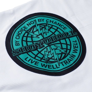 Kimono de Jiu-Jitsu Shoyoroll Coral Competitor (Blanco) con Bolsas - Product Image 5