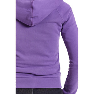 <b>Women's</b> <b>Fleece</b> Zipper-Up Hoodie Solid <b>Pattern</b> Polyester/Cotton Blend Lined Design Customizable Logo Positions Quick-Dry - Product Image 5