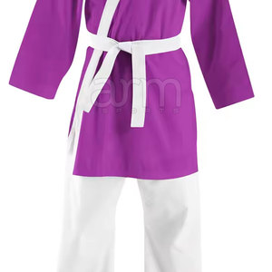 Soft Material Training Uniform Everyday Wear Men Karate Uniform Lightweight Comfortable Fit Soft Gi - Product Image 5