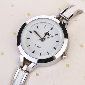 Reloj de Pulsera Plateado para Mujer con Esfera Pequeña 1219, Relojes de Lujo para Dama, Montre Femme - Product Image 1