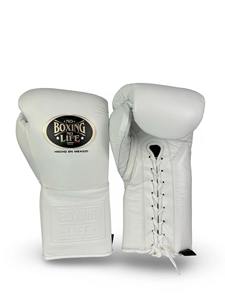 ราคาขายส่ง OEM ไม่มีกล่องบรรจุภัณฑ์ ถุงมือชกมวย No Boxing No Life ปรับแต่งสีได้หลากหลาย หนังแท้ ถุงมือชกมวยสำหรับฝึกซ้อม CP-BG-309 - Product Image 1
