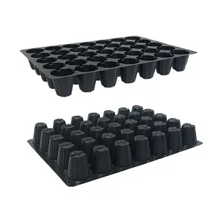 High qualtity plastic vegetable grow box plant seeding tray herbal seeding foam umalleable synthetic plant box STR035-2