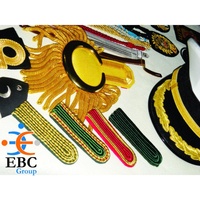 Hombreras Ecológicas y Sostenibles OEM para Uniformes de Oficiales, Colores y Tamaños Personalizables