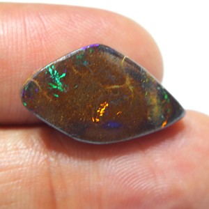 Ópalo de Boulder Koroit Natural Australiano de Alta Calidad, Cabujón de Ópalo de Boulder de Australia para la Fabricación de Joyas, Gema - Product Image 3