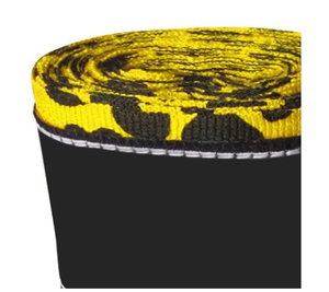 Bandes de poignet réglables en PVC jaune solide, largeur 2 pouces, longueur 10 m, élastiques, respirantes, auto-adhésives, unisexes, pour la musculation - Product Image 6
