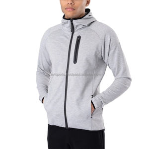 Nouveaux sweats à capuche unisexes légers en molleton 100% coton de haute qualité, vêtements de rue pour enfants pour l'hiver, sweat à capuche respirant avec fermeture éclair - Product Image 1