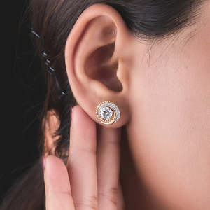 ต่างหูเพชร - Product Image 2