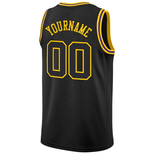 Maillot de basket-ball en polyester respirant personnalisé pour hommes, avec couleurs et logo sur mesure, haute qualité, vente en gros - Product Image 3