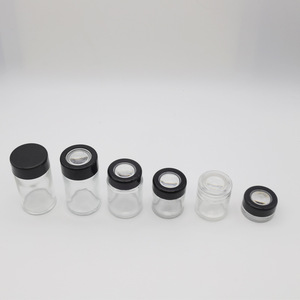 Shilajit Resin Glass Jar <b>Clear</b> <b>Storage</b> <b>Container</b> With Lid Compact Glass Packaging Jar For Resin <b>Storage</b> - Product Image 4