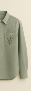 เสื้อเชิ้ตแขนสั้นผู้ชายแบบลำลอง ปกคอพับ เสื้อเชิ้ตฤดูร้อน - Product Image 3