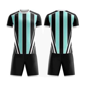 Nuevo Uniforme de Fútbol Personalizado para Hombre, Uniforme Completo con Logotipo Frontal del Equipo, Ligero, Transpirable, para Entrenamiento y Partido - Product Image 3