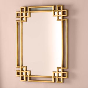 Black Metal <b>Wall</b> <b>Mirror</b> Handmade <b>Wall</b> Hanging Decor For Dining Area And Bedroom Decoration Ideas - Product Image 2