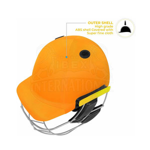 Casco de Bateo de Cricket Profesional Premium, Alta Protección Contra Impactos, Material ABS, Relleno de EVA, Transpirable, Ecológico, Ajuste Ajustable - Product Image 3