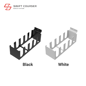 Soporte de exhibición para palas de pickleball de metal para slatwall de tienda de deportes - Product Image 6