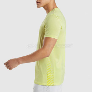 Camisetas de Gimnasio Personalizadas para Hombre, Nueva Llegada, Mejor Calidad, Corte Regular, Impresas, Secado Rápido, Transpirables, Ecológicas, para Venta en Línea - Product Image 3