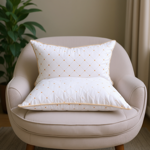 Premium 17x27 Inch Soft Microfiber Pillow Cushion Shredded Memory <b>Foam</b> Filled Customizable Fabric for Home or Hotel Use - Product Image 3