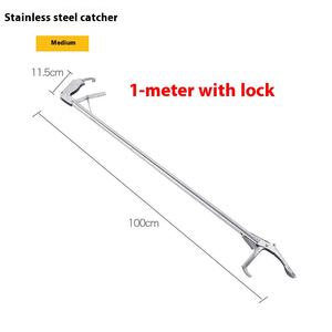 75/100/120/150CM Upgraded Professional Collapsible Snake Tongs Reptile Catcher Stick Rattlesnake Grabber <b>Pick</b>-<b>up</b> Handling <b>Tool</b> - Product Image 4