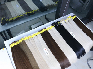 ผมต่อแบบตรงเงางามแบบคู่สีอ่อน - Product Image 3