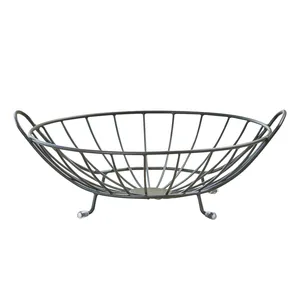 Cesta Decorativa de Alambre de Lujo para una Decoración Elegante del Hogar, Cesta Organizadora Hecha a Mano de Primera Calidad para Espacios Interiores Contemporáneos - Product Image 2