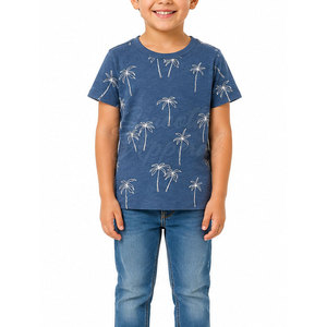 Camisetas Modernas de Alta Calidad para Niños, 100% Algodón Lavado, Transpirables, Cómodas, a la Moda, Ideales para la Escuela y Salidas Familiares - Product Image 3