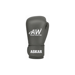 Gants de boxe personnalisables respirants Askar Wear pour adultes, fermeture intégrale, matériau PU, noir - Product Image 3