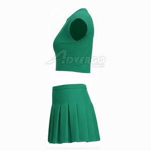 ชุดเชียร์ลีดเดอร์ผู้หญิงราคาส่งถูก รับสั่งทำโลโก้ของคุณเอง - Product Image 4