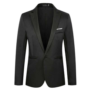 เสื้อแจ็คเก็ตผู้ชายสไตล์อังกฤษแฟชั่นใหม่ ตัดต่อสีสัน ผ้าฝ้ายคุณภาพสูง แจ็คเก็ตลำลอง รับผลิตแบบ OEM - Product Image 2