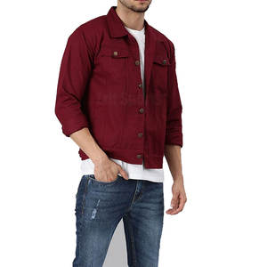 Veste en jean pour homme, design personnalisé, best-seller, dernier design, prix bas, veste d'hiver pour homme - Product Image 3